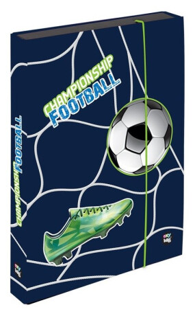 Box na sešity A4 Jumbo fotbal - 