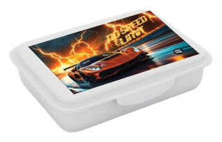 Box na svačinu s přihrádkou auto 2 - 