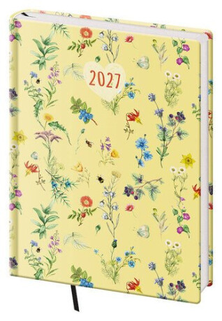 Diář denní 2027 B6 Vario Lyra Botanica - 