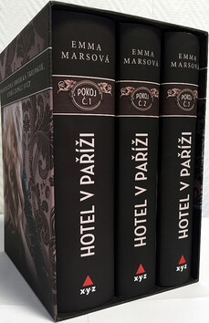 Hotel v Paříži 1-3 - dárkový box (komplet) - Emma Marsová