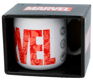Hrnek Marvel, 410 ml  keramický v boxu - neuveden