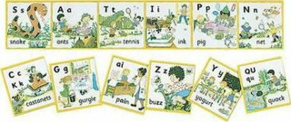 Jolly Phonics Wall Frieze : in Precursive Letters - Jolly Christopher