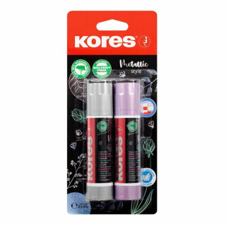 Kores lepicí tyčinka 20 g - Metalický design 2 ks - neuveden