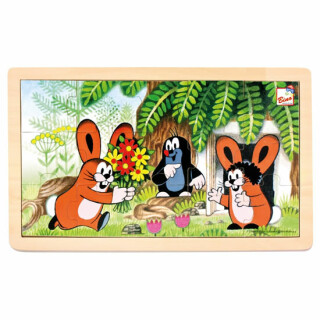 Puzzle Krteček a zajíčci - Zdeněk Miler