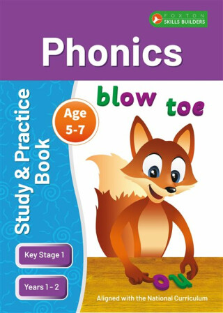 KS1 Phonics Study & Practice Book for Ages 5-7 (Years 1-2) Perfect for learning at home or use in the classroom - Foxton Books