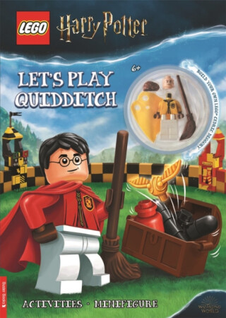 LEGOÂ® Harry Potterâ„¢: Let's Play Quidditch Activity Book (with Cedric Diggory minifigure) - Buster Books,LEGOÂ®
