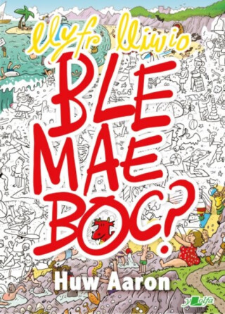 Llyfr Lliwio Ble Mae Boc? - Huw Aaron