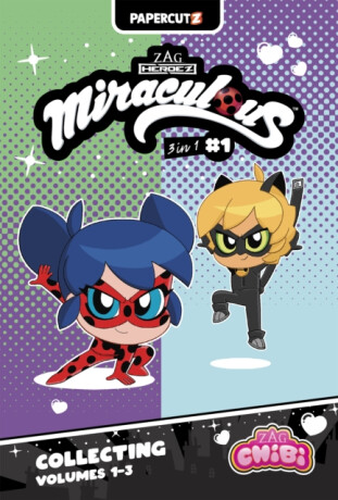 Miraculous Chibi 3 in 1 Vol. 1 - Josh Trujillo,Carrie Harris