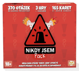 Nikdy Jsem PACK - Karetní párty set - -