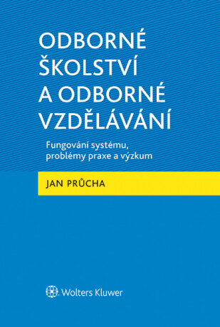Odborné školství a odborné vzdělávání - Jan Průcha