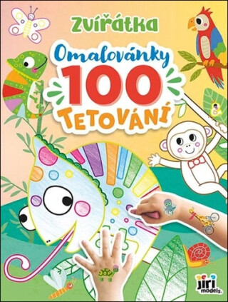 Omalovánky a 100 tetování Zvířátka - -