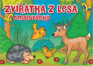 Omalovánky - Zvířátka v lese - neuveden