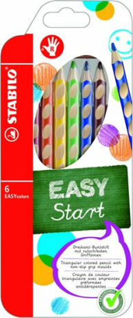 Pastelky STABILO EASYcolors Pravák sada 6 ks - neuveden