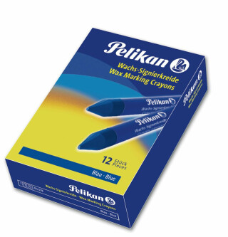 Pelikan - Vosková pastelka, modrá - 