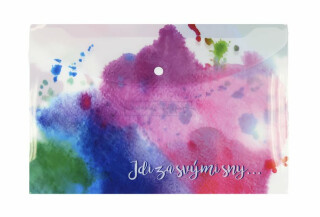 Pouzdro na dokumenty A4: Jdi za svými sny - neuveden