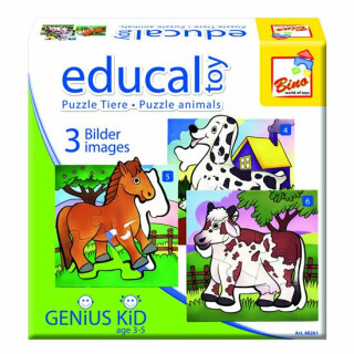 První puzzle - Zvířátka - neuveden