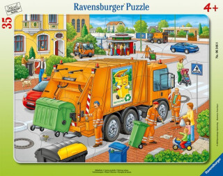 Puzzle Odvoz odpadu 35 dílků - neuveden