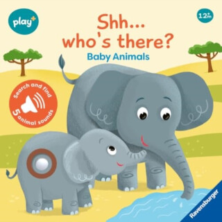 Ravensburger Play+ Infant & Toddler - Shh, Who's there? Baby Animals My First Seek and Find Sound Book - Dynamo Limited