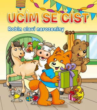Učím se číst - Robin slaví narozeniny - Roger De Klerk,Zuzana Šmerglová