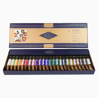 Sada akvarelových barev Mijello 24x7ml Mission Gold - 