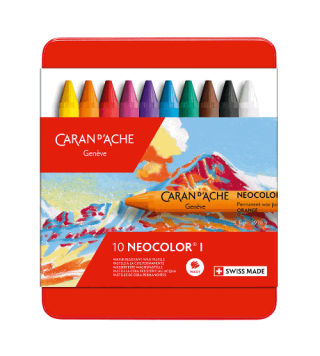 Sada voskových pastelů Neocolor I 10ks - 