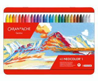 Sada voskových pastelů Neocolor I 40ks - 