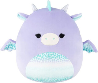 Squishmallows Fialový dráček - Drow, 30 cm - 
