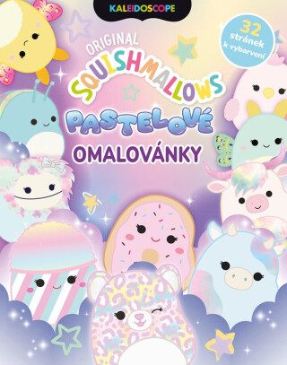 Squishmallows - Pastelové omalovánky - 
