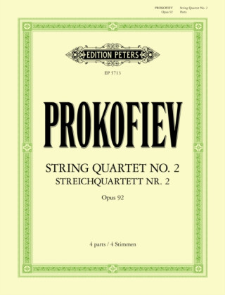 String Quartet No. 2 Op. 92 (Parts) - 