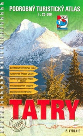 Tatry - turistický atlas 1:25 000 - neuveden