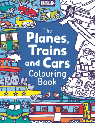 Planes, Trains And Cars Colouring Book - Chris Dickason