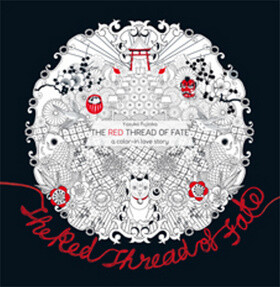 The Red Thread of Fate. A Color-in Love Story (poškozená) - Yasuko Fujioka