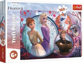 Trefl Puzzle Frozen 2 - Sesterské dobrodružství / 160 dílků - neuveden