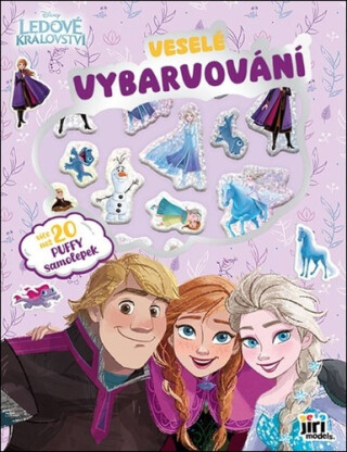 Veselé vybarvování se super samolepkami Ledové království - -