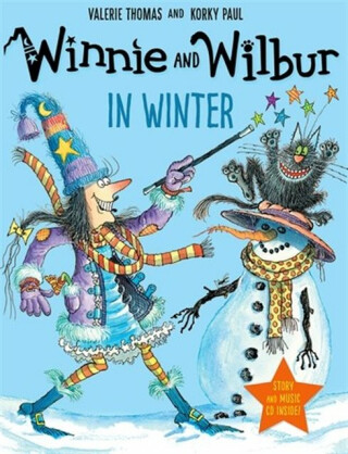 Winnie and Wilbur in Winter and audio CD - Valerie Thomasová