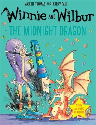 Winnie and Wilbur: The Midnight Dragon with audio CD - Valerie Thomasová