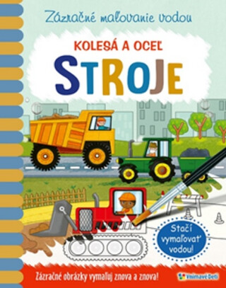 Zázračné maľovanie vodou Stroje - 