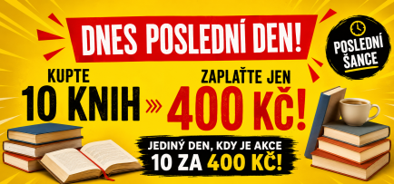 Kupte 10 knih a zaplaťte jen 500 Kč!