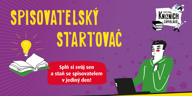 Spisovatelský startovač 2025: Splň si svůj sen a staň se spisovatelem v jediný den